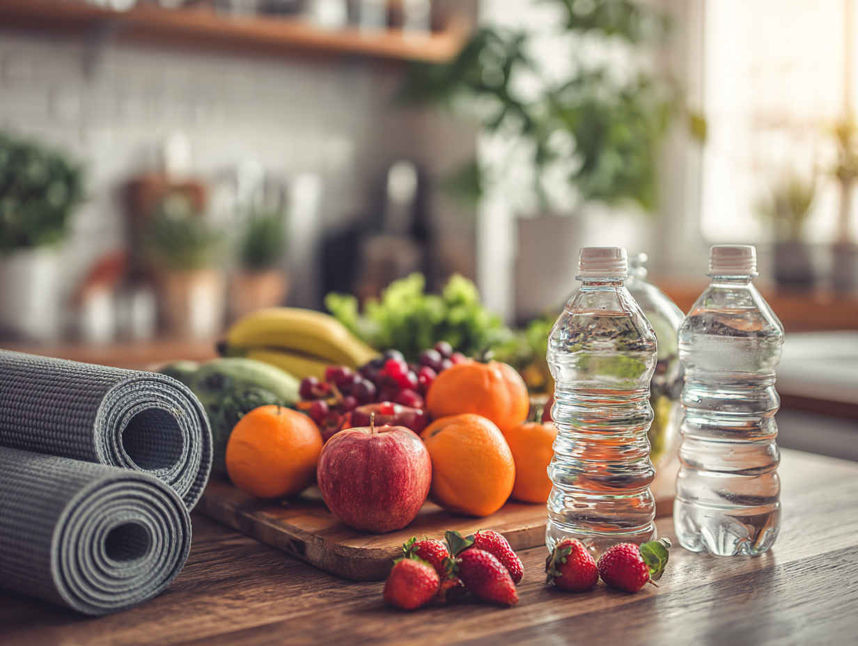 Люди різного віку в спокійній позі медитації на природі